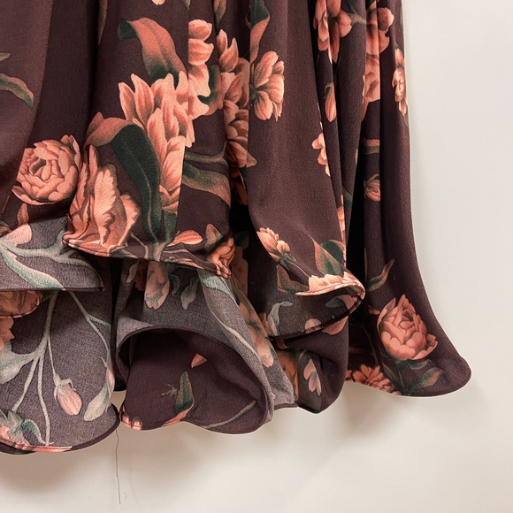 NWT Johanna Ortiz H&M‎ Collaboration Red Carpet floral Dress Sz Small - Picture 7 of 16